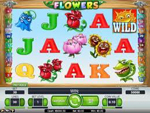 slot machine flowers