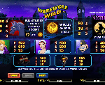 paytable slot online werewolf wild