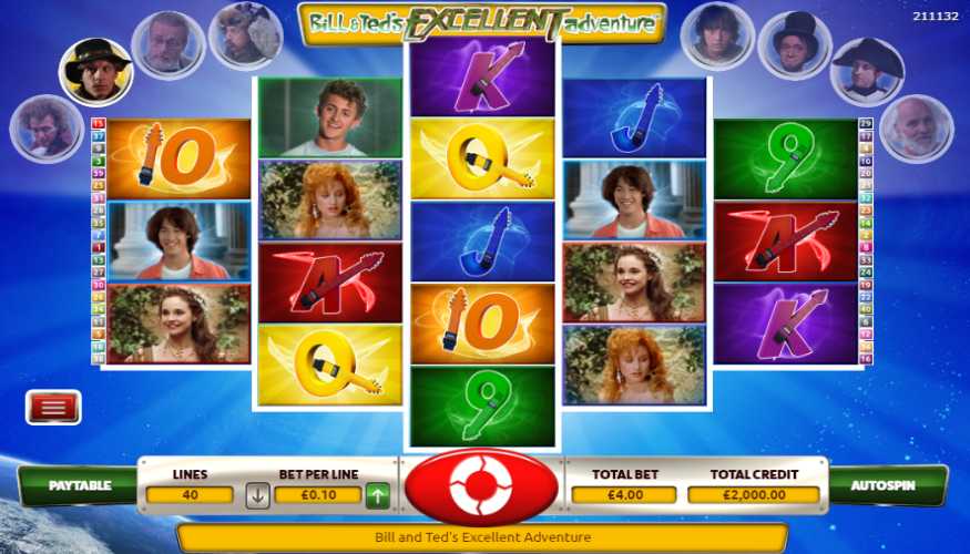 slot machine gratis bill and teds excellent adventure