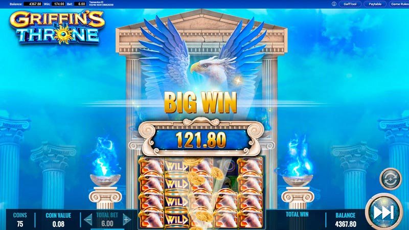 griglia slot machine griffins throne 