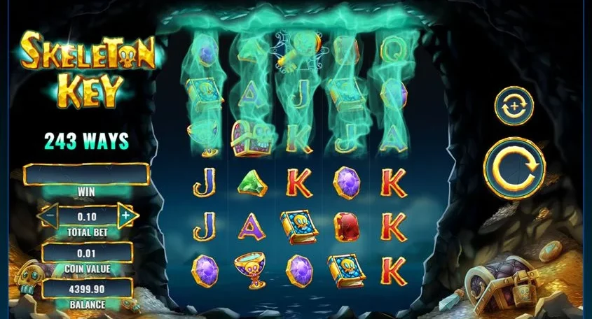 griglia slot machine online skeleton key