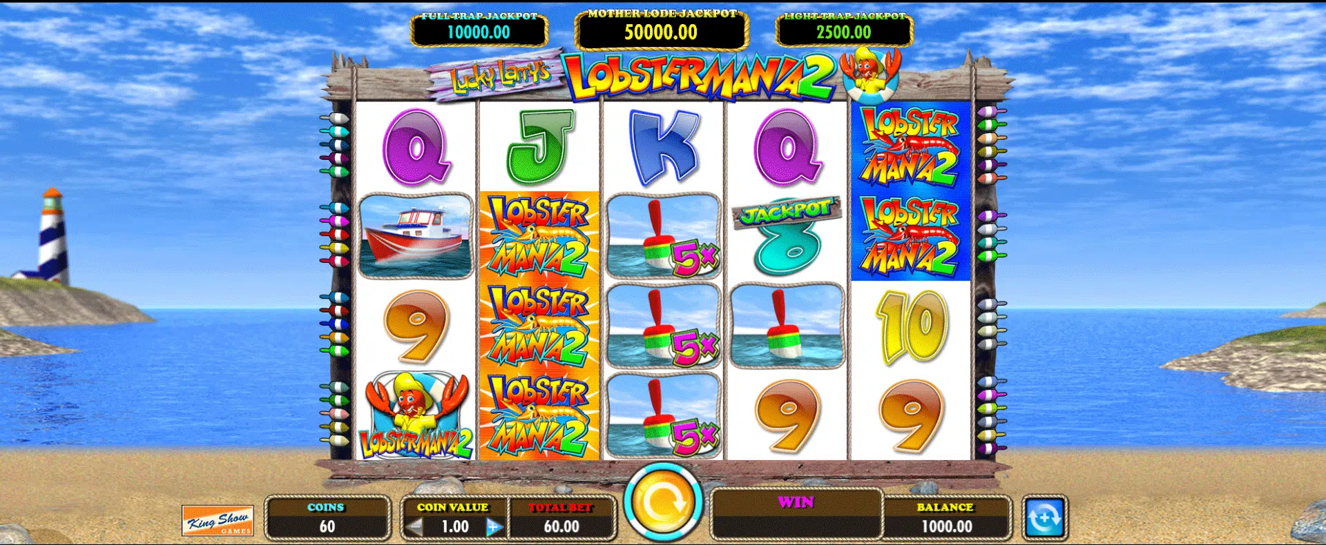 slot online Lucky Larry's Lobstermania 2